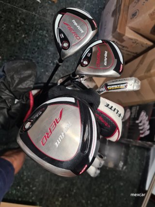 Bolsa de golf Top Flite con palos