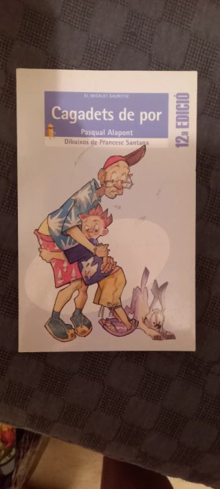 Cagadets de por - novela escolar en valenciano