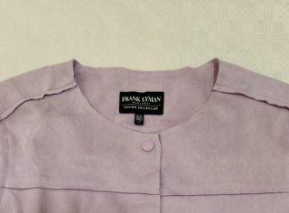 Chaqueta Frank Lyman Lila Ante Talla L