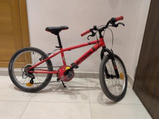 Bicicleta Infantil 20 Roja