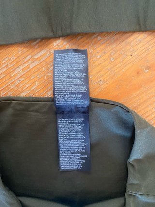 Bikini H&M vita alta verde taglia XS/M