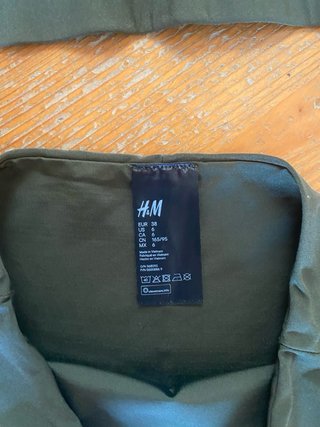 Bikini H&M vita alta verde taglia XS/M