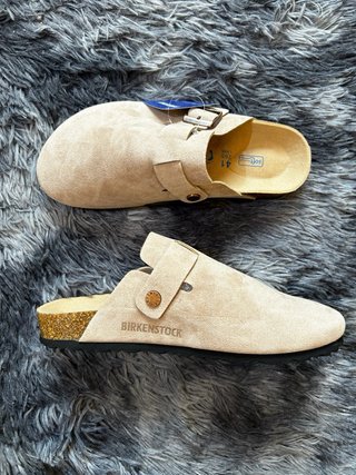 Birkenstock Boston Plantilla Blanda Taupe talla 41