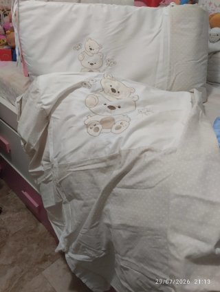 Ropa de cuna ositos bebé