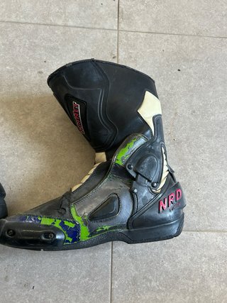 Botas de Moto Negras