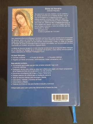 Biblia de Navarra (Tapa Dura)