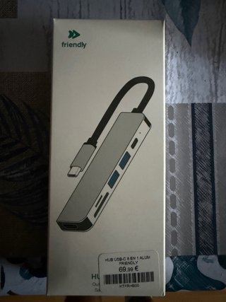 MacBook Air M2 13 Medianoche + Hub + Factura