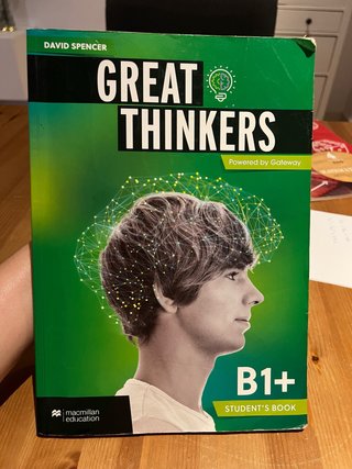 Great Thinkers B1+ Student’s Book Macmillan