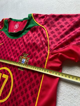 Camiseta Mundial Fútbol Portugal Retro CR7 Size L