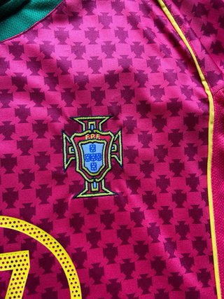 Camiseta Mundial Fútbol Portugal Retro CR7 Size L