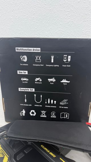 Arrancador Batería Coche Multifunción