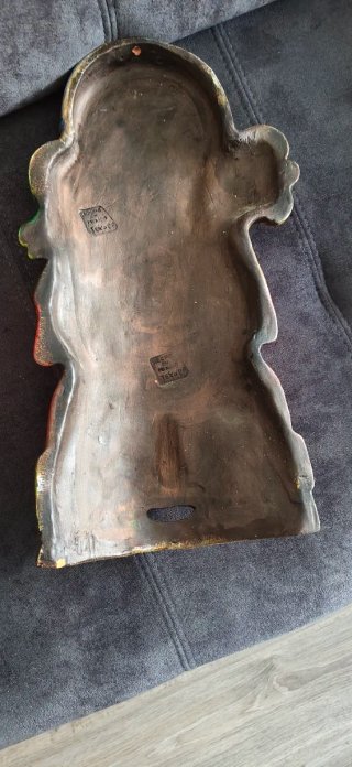 Máscara Mexicana de Barro Artesanal TexopaDescorac
