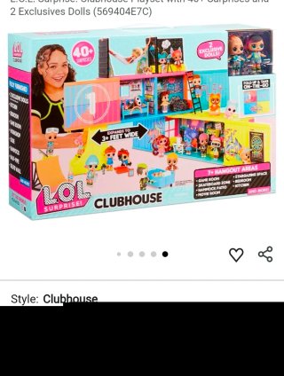 L.O.L. Surprise! Clubhouse - Prezzo originale: 84,37€