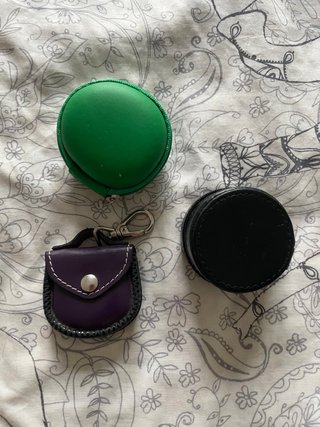 Set di 3 portafogli piccoli