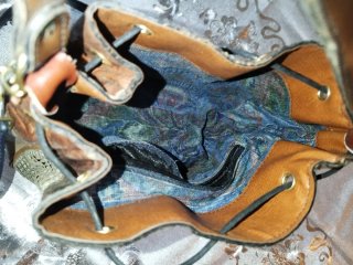 Bolso Piel Multicolor Vintage