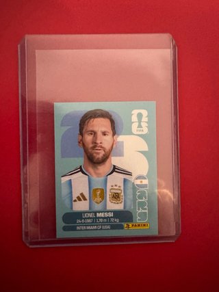 Cromos Messi mundial 26