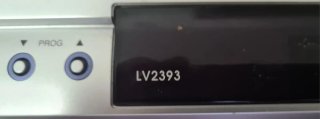 Reproductor VHS LG LV2393 para piezas