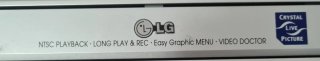 Reproductor VHS LG LV2393 para piezas