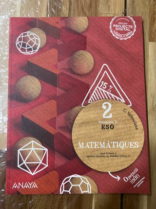 libro de matematicas 2º ESO