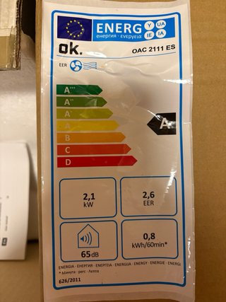 Aire Acondicionado Portátil OK.