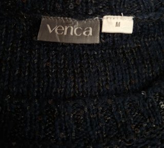Jersey de entretiempo con lentejuelas
