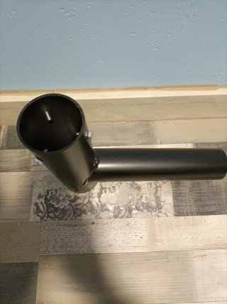 Soporte farola metal nuevo