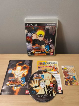 Naruto Shippuden Ultimate Ninja Storm 3. Ps3.