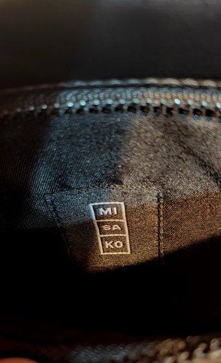 Bolso Misako Negro y Verde Unisex