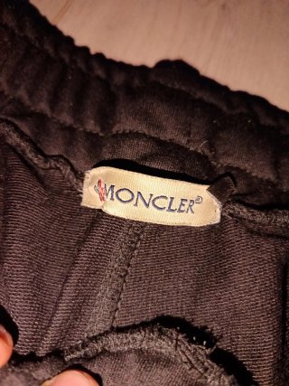 Pantaloncini Moncler Neri Uomo