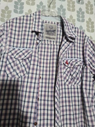 Camicia uomo manica corta HRD Vintage