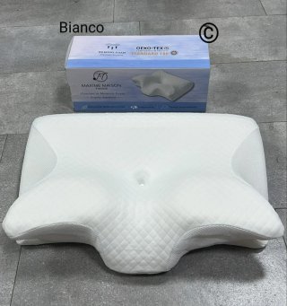 Guanciale Ortopedico Grigio/Bianco/nero