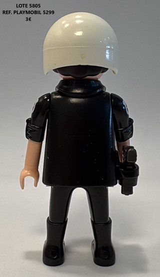 Lote 4735 5805 6497 6498 6499 Playmobil Policías