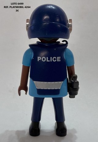 Lote 4735 5805 6497 6498 6499 Playmobil Policías