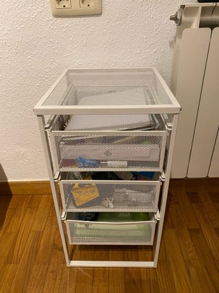 Cajonera IKEA LENNART Blanca