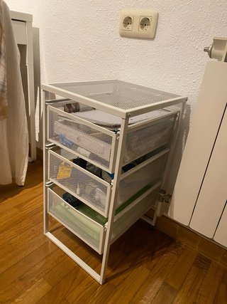 Cajonera IKEA LENNART Blanca