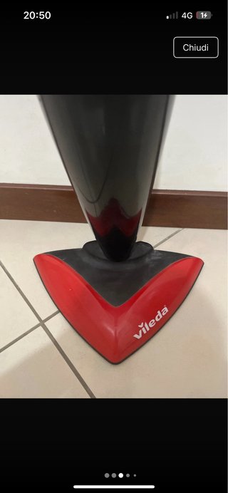Scopa elettrica Vileda a vapore