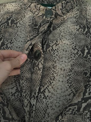 Chaqueta Tintoretto estampado serpiente M-L