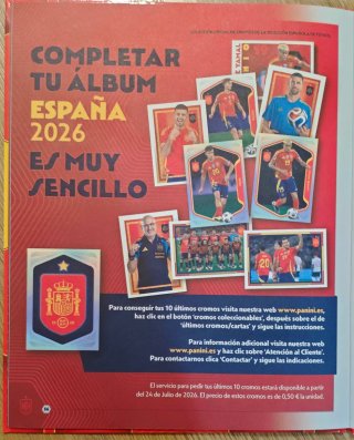 Álbum Panini España Carrefour 2026