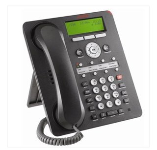 Teléfono IP Avaya 1608 Negro