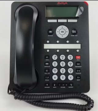 Teléfono IP Avaya 1608 Negro