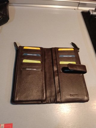 Cartera Pell Selecta Piel Auténtica