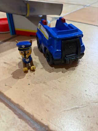 Centro de Mando Paw Patrol y Coche Chase