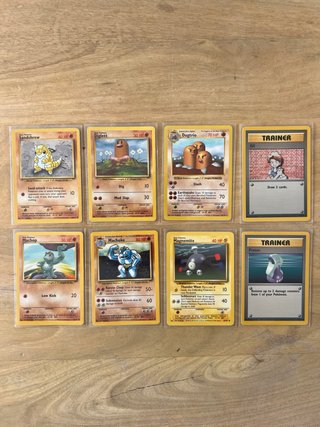 Lote Cartas Pokémon Base Set