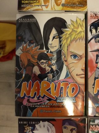 mangas naruto y dragon ball