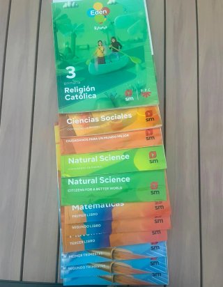 Libros tercero primaria