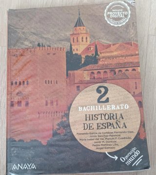 Historia de España 2 bachillerato