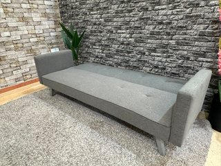 Sofá Cama Gris Tela Clic Clac