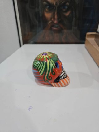Calavera Mexicana Decorada