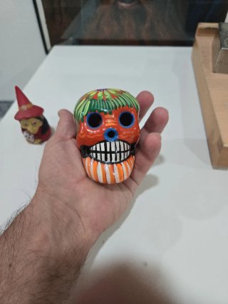 Calavera Mexicana Decorada