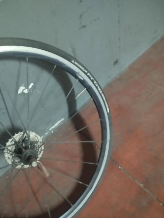 Rueda trasera Mavic,